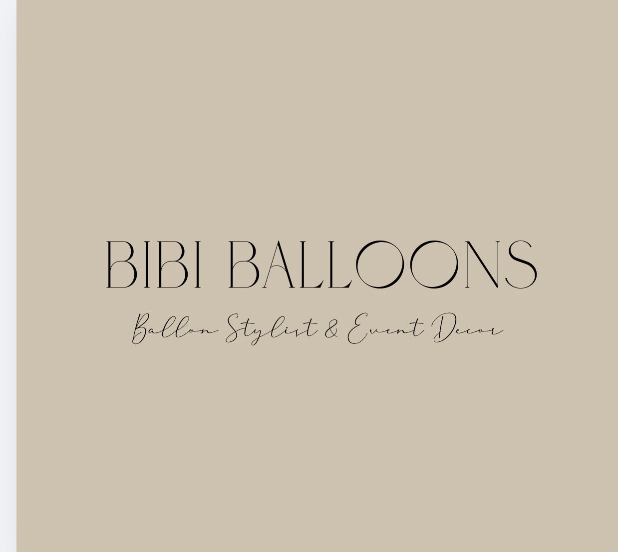 BALLOON CLEARANCE (BIBI BALLOONS)