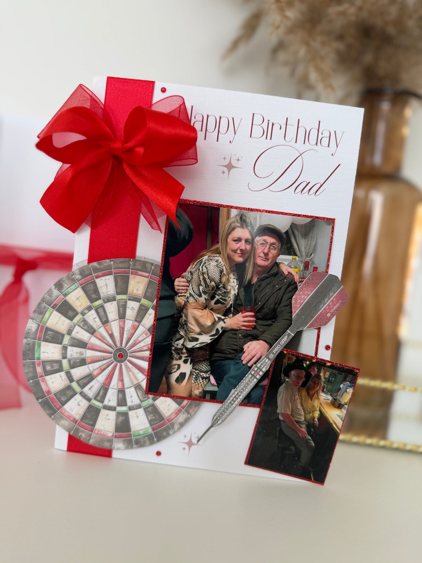 Dart Birthday Card