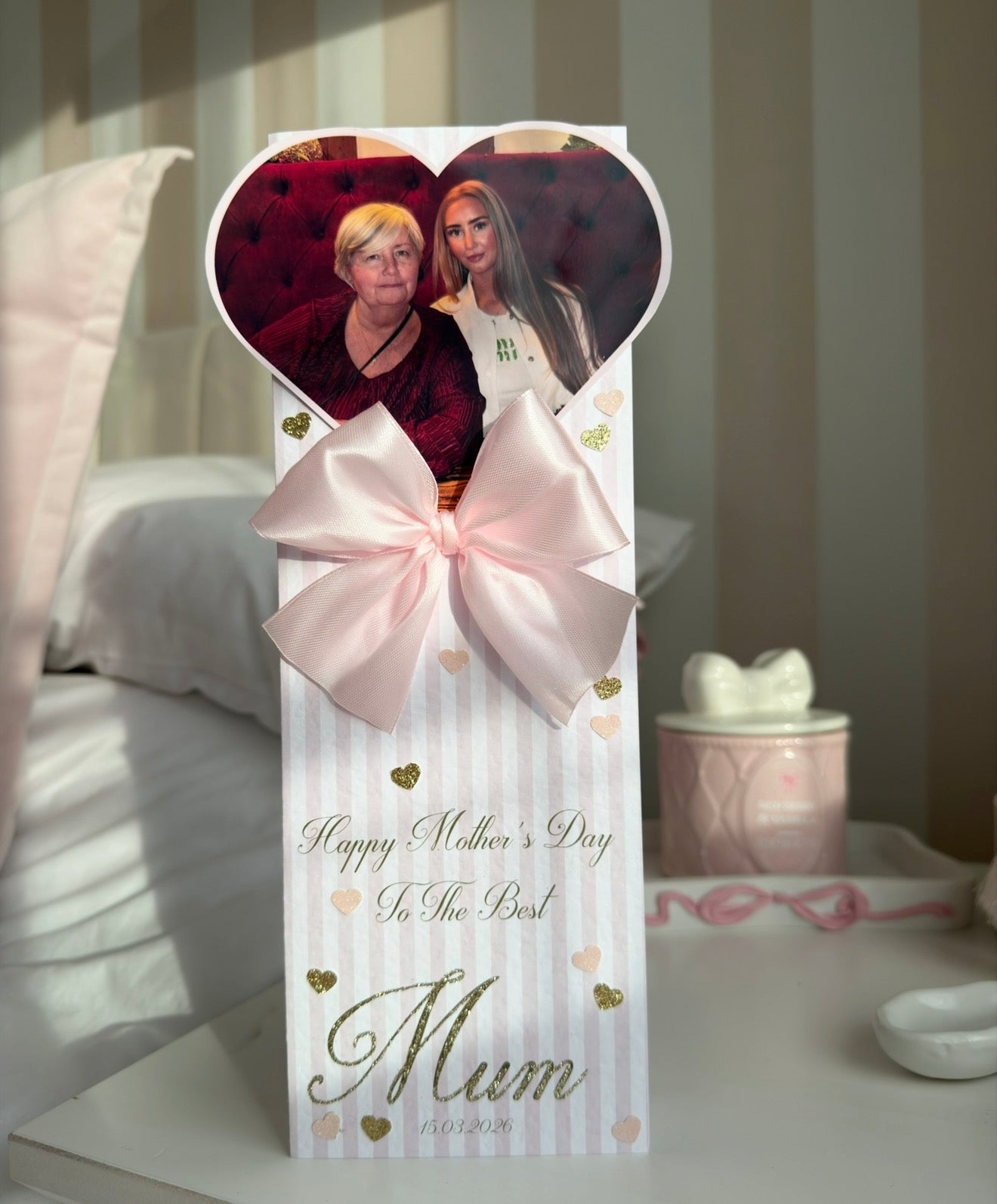 Slim Photo & Ribbon Card
