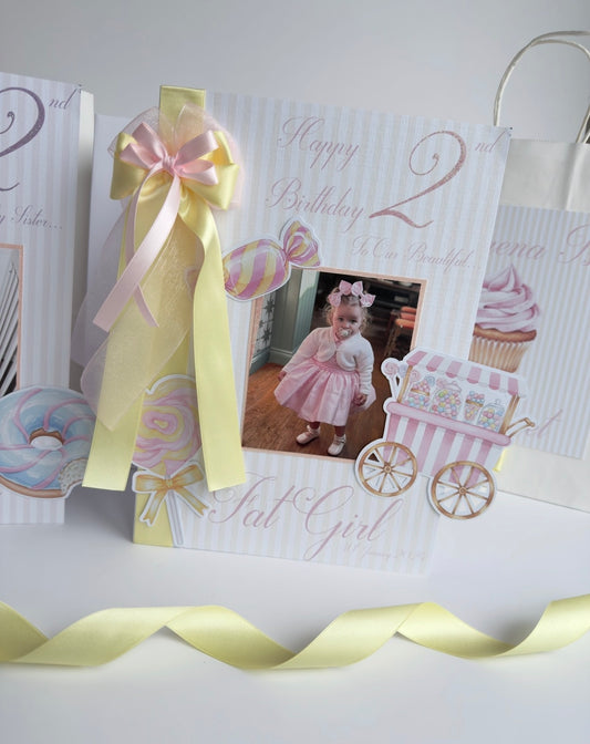 Candy Theme Card - A4