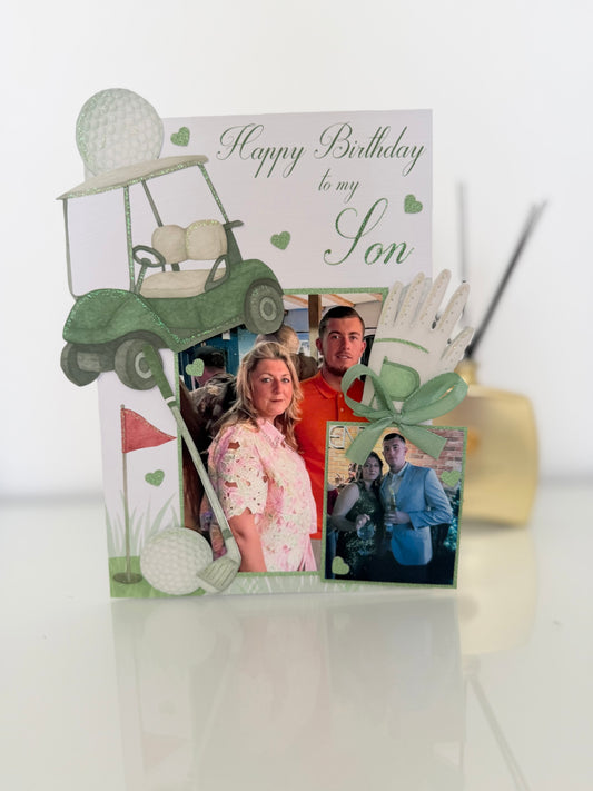 Green Golf Card