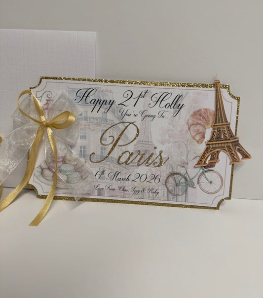 Paris Surprise Ticket