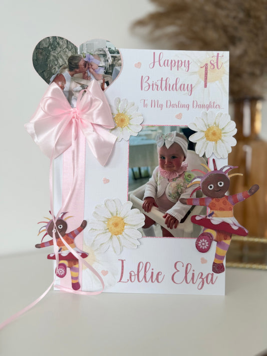 Upsy Daisy Large Card