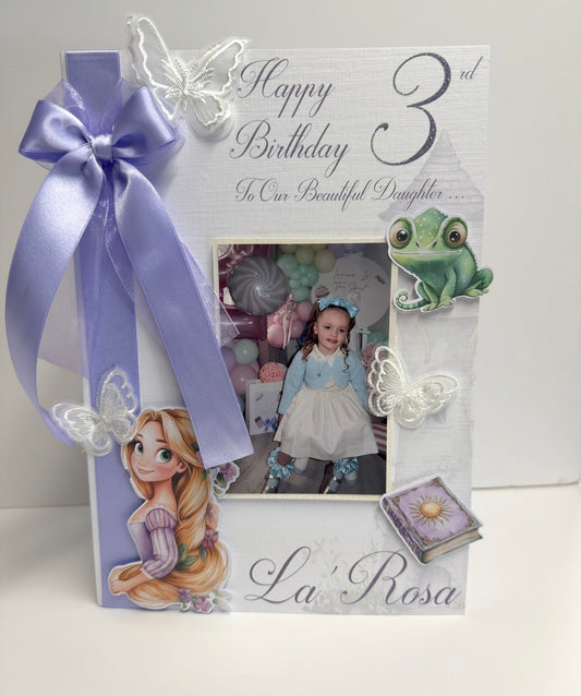 3D Rapunzel Card
