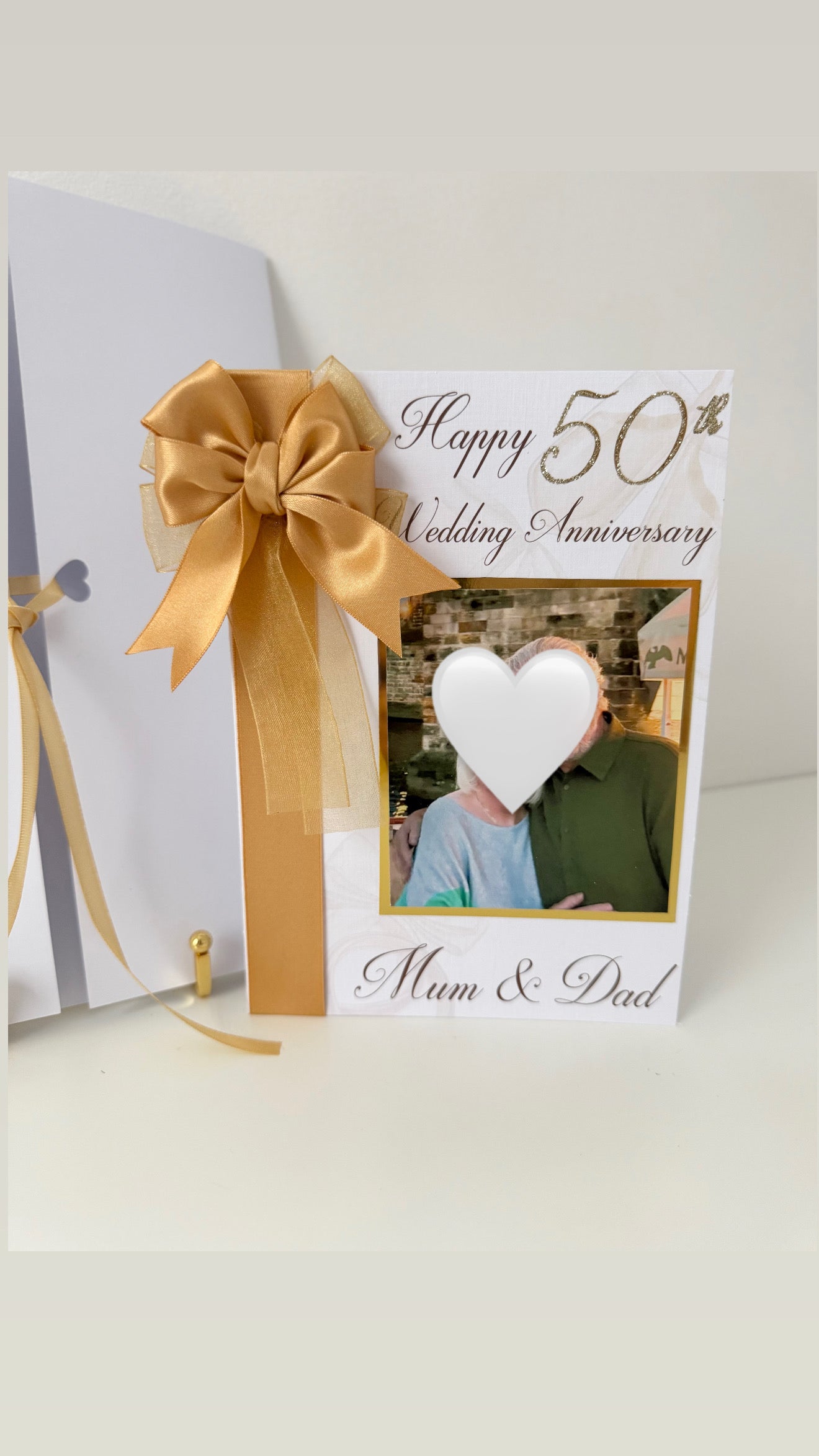 Gold 50th Wedding Anniversary