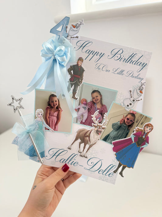 Ice Princess Inspired Card - A4