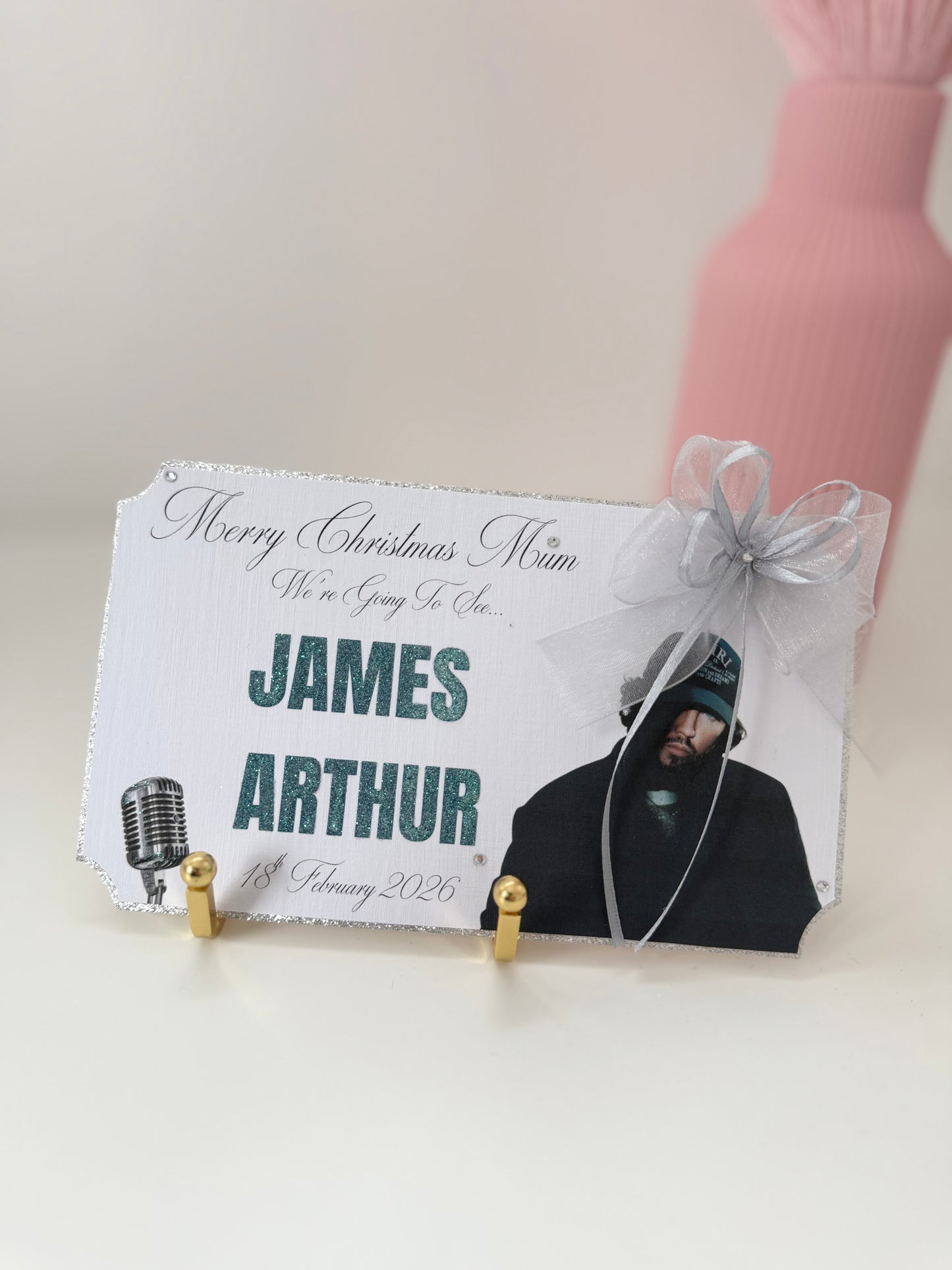 James Arthur Concert Surprise Ticket
