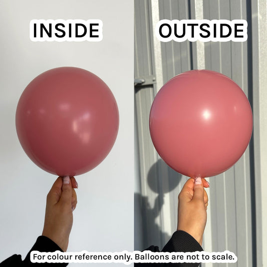 5" Fashion Rosewood Sempertex Latex Balloons - 50pc