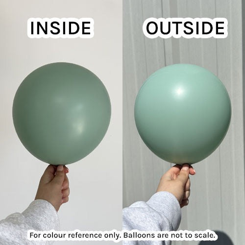 5" Retro Wintergreen Kalisan Latex Balloons - 100pc