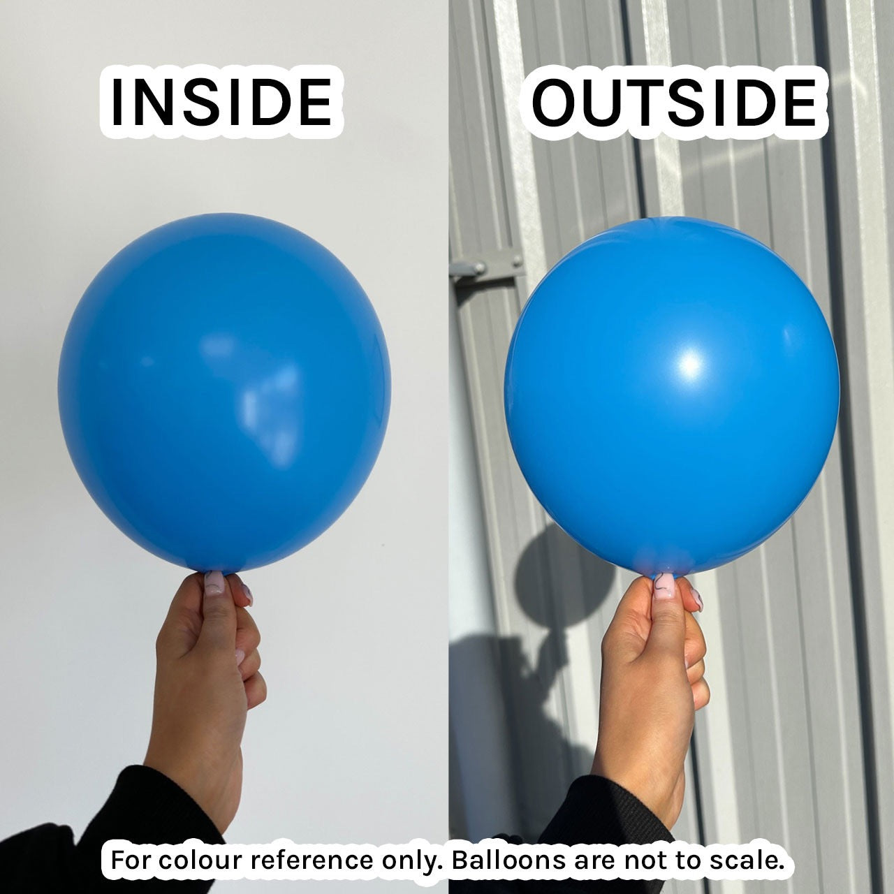 5" Fashion Blue Sempertex Latex Balloons - 29pc