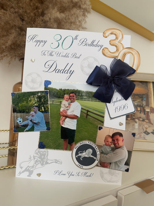 Daddy Football Card (Any Team)