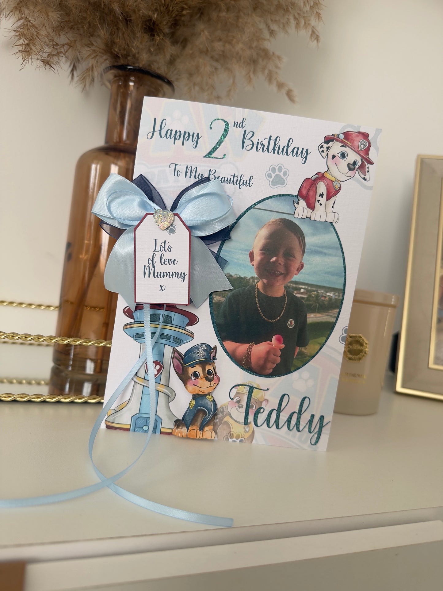 Paw Patrol Photo Card