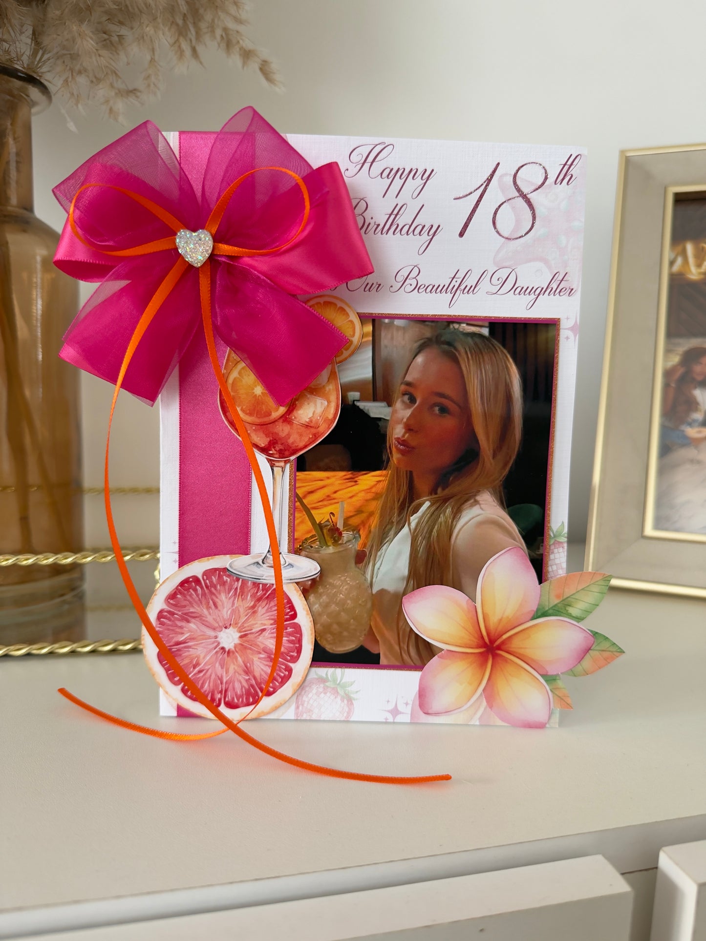 Tropical Ibiza Theme Card