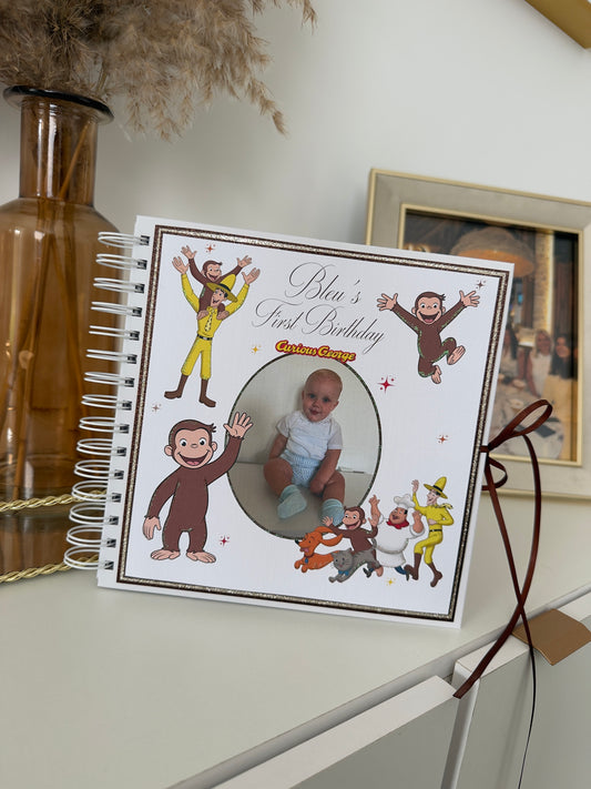 Curious George 8x8 Scrapbook